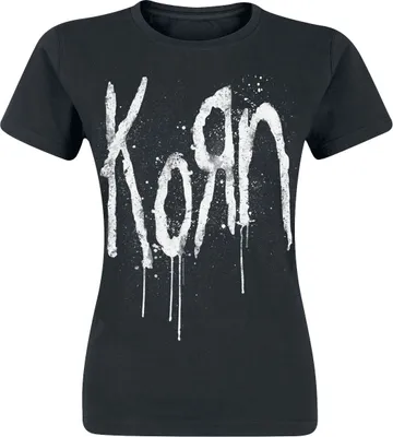 Produktbild von Korn T-Shirt Damen Still A Freak schwarz Band-Merch, Bands 100% Baumwolle XL