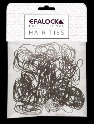 Zdjęcie produktu dla Efalock Rasta gumka do włosów cienka/mała brązowa100st