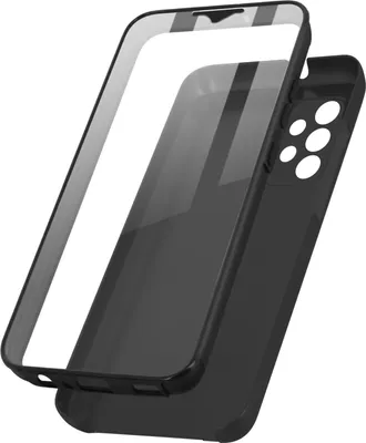 Image de Avizar, Housse de protection pour Samsung Galaxy A32, avant + arrière, noir