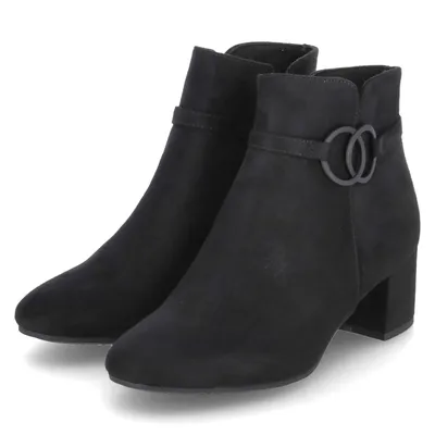 Produktbild von Tamaris Damen Ankle Boots/ Stiefeletten Schwarz Textil Größe: 42