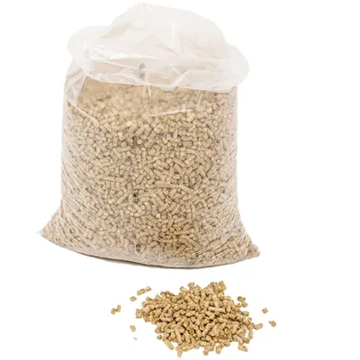 Produktbild von Jumbogras® Einstreu-Pellets aus Miscanthus als Großtier-Einstreu 64 x 15kg Säcke