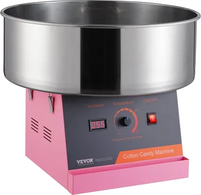 Produktbild von Elektrische Zuckerwattemaschine, 1000 W Zuckerwattemaschine, gewerbliche Zuckerwattemaschine mit Edelstahlschüssel und Zuckerschaufel, ideal für Kindergeburtstage zu Hause, Familienfeiern (rosa)