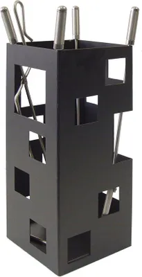 Immagine prodotto di Accessori per caminetti, forma quadrata, acciaio inossidabile, 50x20x20 cm, pratici
