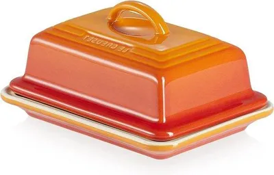 Produktbild von Keramikbutterdose mit Deckel, 900 Gramm, vulkanisch, 17 x 125 x 9 cm