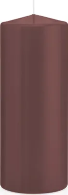 Produktbild von Stumpenkerzen in RAL-Qualität Taupe Ø 78 x 200 mm, 8 Stück