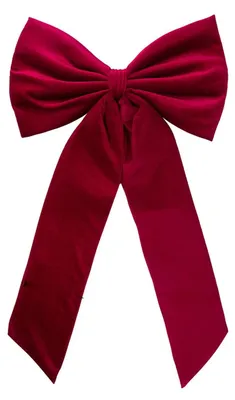 Immagine prodotto di Omgoods - Fiocco di velluto grande, 75 cm, ideale per decorazioni natalizie