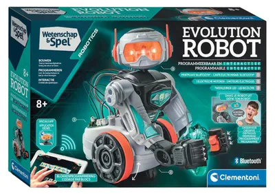 Produktbild von Clementoni Science & Jeu robotique Evolution Robot, Programmierbarer Roboter, 8 Jahr(e), Bluetooth, Multi