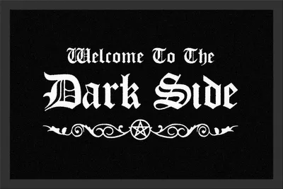 Produktbild von Fußmatte Dark Side 40 x 60 cm von ROCKBITES waschbar