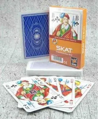 Produktbild von SKAT Karten französisches Bild,Papier, Ornament Rückseite