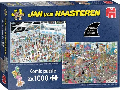 Immagine prodotto di Jan van Hasteren - Puzzle da 2 x 1000 pezzi