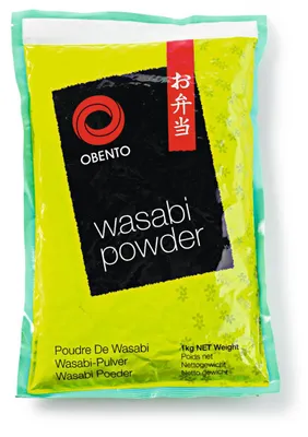 Image de Obento Wasabi Powder 1000 g - Poudre de haute qualité pour sushi et sauces