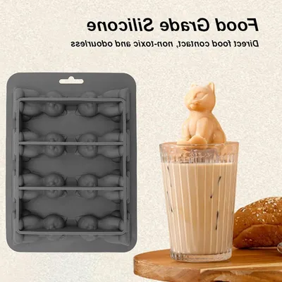 Siliconen Eiswürfelform für Katzen, Hauptbild