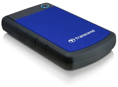 Produktbild von Transcend 2TB StoreJet 25H3, 2 TB, 2.5", 3.2 Gen 1 (3.1 Gen 1), Schwarz, Blau