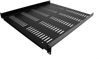 Obrázek produktu pro StarTech.com SHELF-1U-20-FIXED-V, Police, SPCC, Černá, 3,5 kg