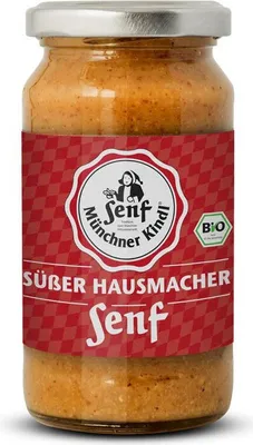 Produktbild von Münchner Kindl Süßer Hausmacher Senf 200ml