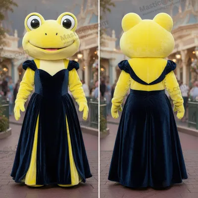 Obrázek produktu pro Žlutá MASTICOT žabí maskot v jemném provedení