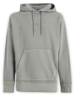 Produktbild von Hugo Boss Sweatshirt aus Baumwolle in Grau