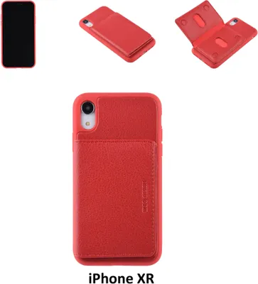 Immagine prodotto di Cover posteriore per iPhone XR - Rosso