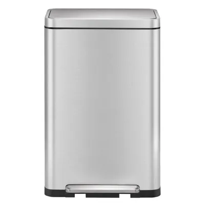 Immagine prodotto di EKO - Cestino a pedale X-Cube 30 litri - Acciaio inox Polipropilene - Acciaio inox opaco