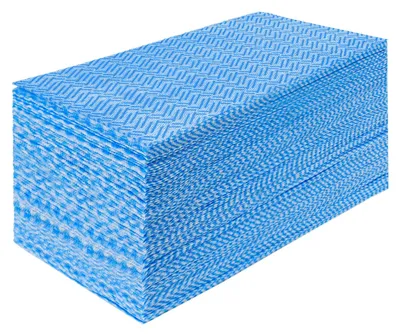 Reinigungstücher 60er-Pack, saugfähig, schnell trocknend, Blau