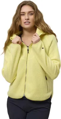 Produktbild von Redgreen Sisse Pile Fleece Mit Durchgehendem Reißverschluss Gelb XL Frau Gelb XL