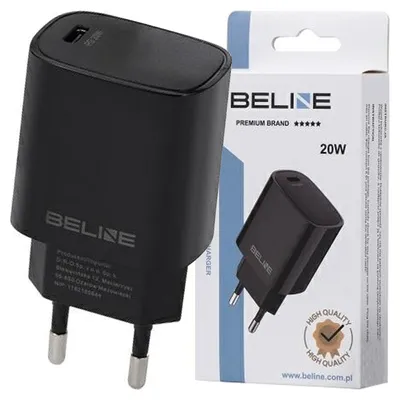 Image de Beline Charger 20W PD 3.0 without cable black