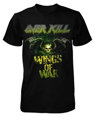 Produktbild von Overkill T-Shirt Herren Bat Shit Crazy schwarz Band-Merch, Bands 100% Baumwolle M