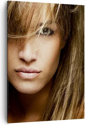 Produktbild von Bild auf Leinwand - Leinwandbild - Einteilig - Weiblich mode modell nackt - 50x70cm - Wand Bild - Wanddeko - Wandbilder - Leinwanddruck - Wanddekoration - Leinwand bilder - Wandbild - PA50x70-1561