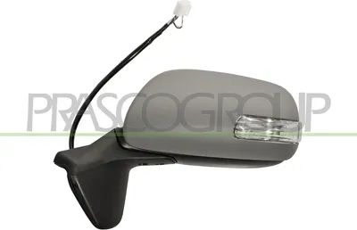 Produktbild von PRASCO TY3527334 Außenspiegel Seitenspiegel Links für TOYOTA AURIS (NRE15, ZZE15, ADE15, ZRE15, NDE15) Grundiert Elektrisch
