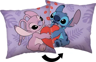 Immagine prodotto di Cuscino Lilo e Stitch Kiss 40x40 cm