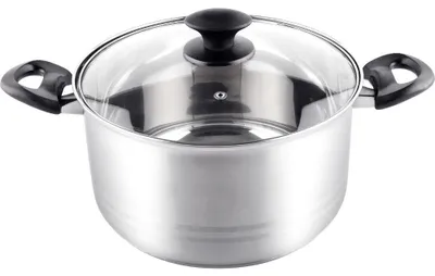 Zdjęcie produktu dla Lamart LTB2413, 5,8 l, Okrągły, Srebrny, Stal nierdzewna, Stal nierdzewna, Czarny