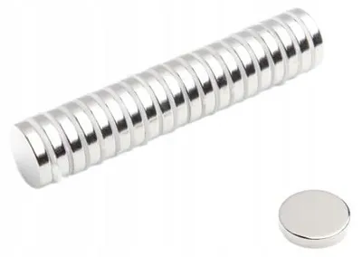 Produktbild von Neodym-Magnet, zylindrisch MW 15x3 N38, 100 Stück