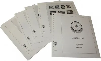 Produktbild von Lindner-T Vordruckblätter T258/98 Aserbaidschan - Jahrgang 1998 bis 2003
