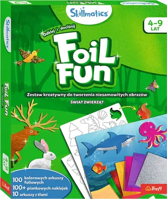Produktbild von Skillmatics Folien-Spaß-Kreativset Tierwelt Trefl 62604