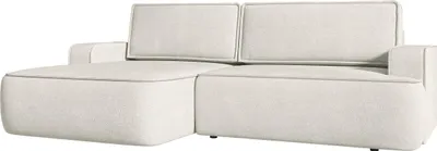 Produktbild von MIRJAN24 Ecksofa Mono, Wohnzimmmer L-Form mit Schlaffunktion und Bettkasten (Farbe: Velo 621, Seite: Links)