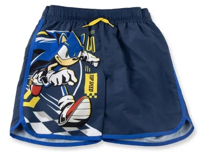 Produktbild von Sonic Badeshorts für Jungen – Sonic Badehosen für Jungen, ideal für Strand und P