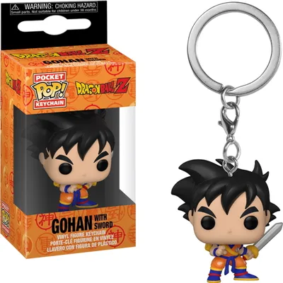 Produktbild von Dragon Ball Z - Gohan with Sword  - Schlüsselanhänger Funko Pocket POP! Keychain