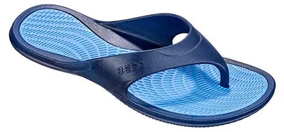 Produktbild von Beco Herren Flip-Flops | Dunkelblau/Hellblau - 41