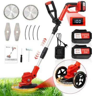 Produktbild von Gartenschneidemaschine - Draadvrij - 18000 Umdrehungen - 2 × 4000 mAh - Batteriestatusanzeige