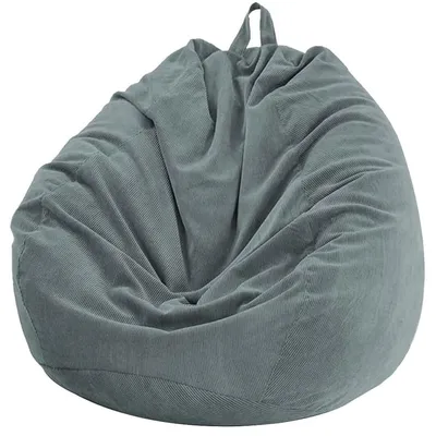 Image de Coussin de sol pour enfants - Housse amovible - Velours côtelé - Intérieur/Extérieur - 70 x 80 cm - Sans rembourrage - Confortable - Pouf