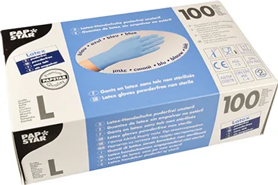 Produktbild von Papstar 12257, Blau, L, 100 Stück(e)