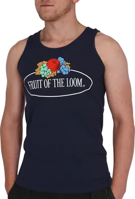 Produktbild von Fruit of the Loom ärmelloses T-Shirt mit Vintage-Logo