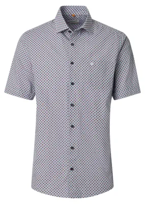 Produktbild von Redmond -  Comfort Fit - Herren Freizeithemd (261050999), Größe:4XL, Farbe:Rot(500)