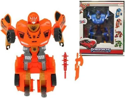 Produktbild von Roboforces Verwandlungs Roboter 4f srt. 20cm