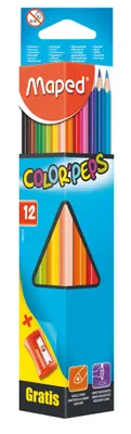 Immagine prodotto di Maped Color´Peps, 12 colori + temperamatite Maped