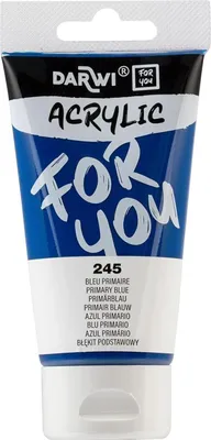Obrázek produktu pro Darwi DF5150075245C Akrylová barva Blue 75 ml 1 ks