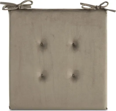 Produktbild von Stuhlkissen GAJA dunkelbeige 40X40X3 dunkelbeige