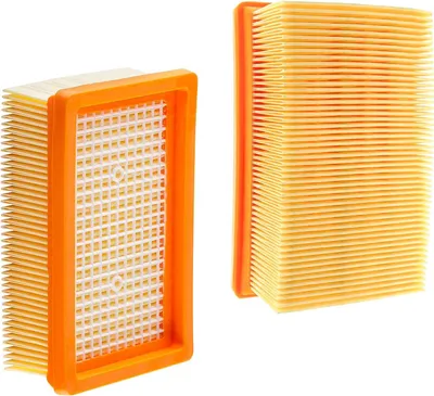 Produktbild von 2 Stück Filter für Kärcher WD4 WD5 WD6 MV4 MV5 MV6 WD5P WD6P Premium Staubsauger KFI 4410 Ersatz Flachfaltenfilter für Kärcher Nass