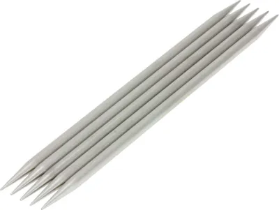Produktbild von Lana Grossa Strumpfstricknadel Edelstahl 15-2.5mm