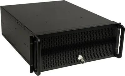 Produktbild von UNYKAch UK 4129 19"-Rackgehäuse 4U schwarz ohne Netzteil